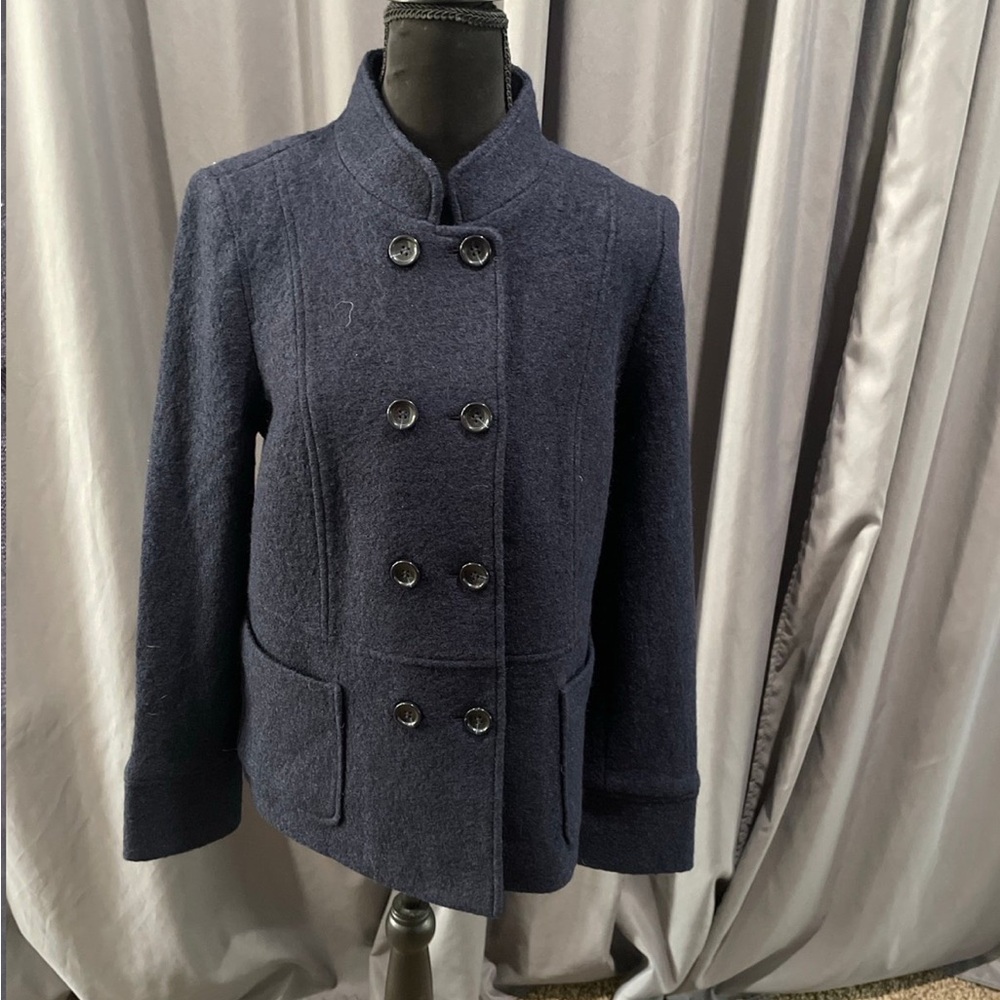 Talbots Berkshire wool blend coat women’s size 8